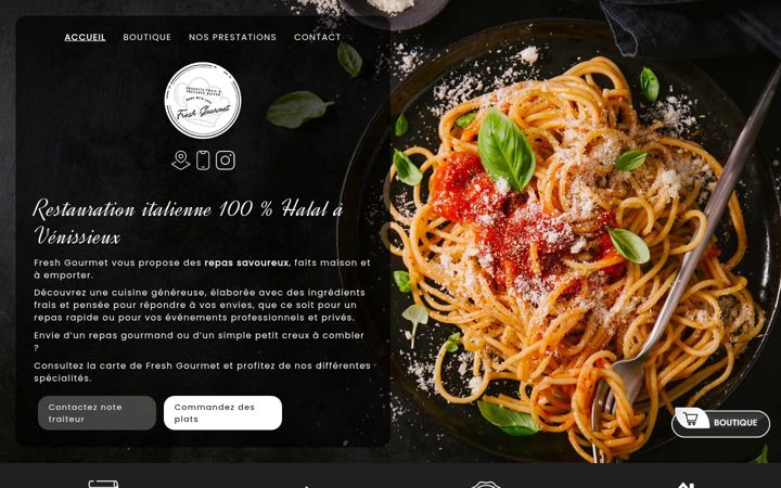 Screenshot of freshgourmet.fr
