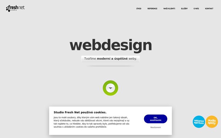 Screenshot of freshnet.cz