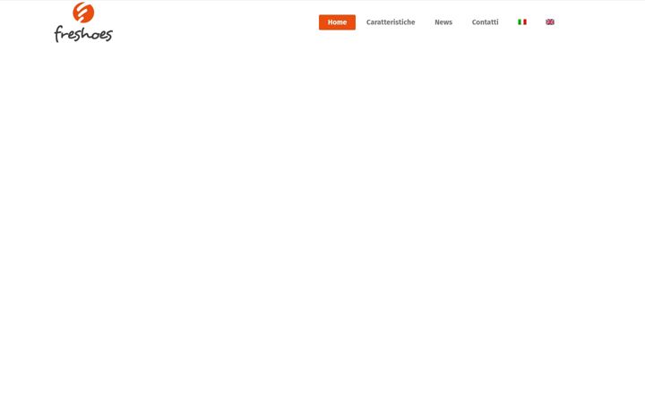 Screenshot di freshoes.it