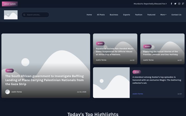 Screenshot of freshpalacenetwork.com