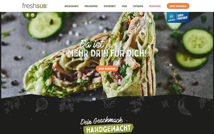 Screenshot of freshsub.de