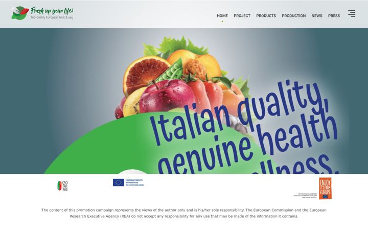 Screenshot of freshuplife.net