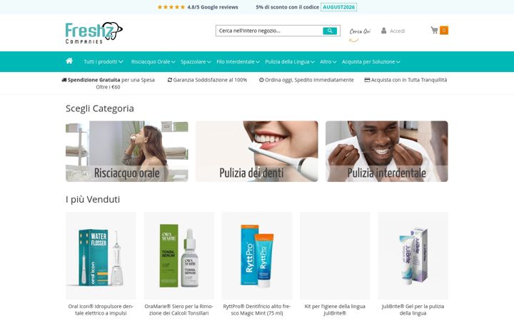 Screenshot of freshz.it