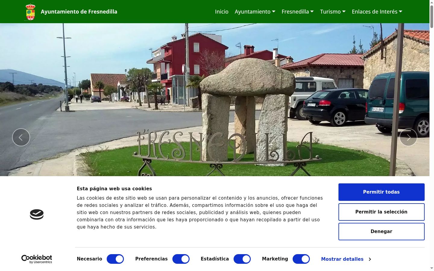 Captură de ecran a bannerului de consimțământ afișat înainte de orice interacțiune