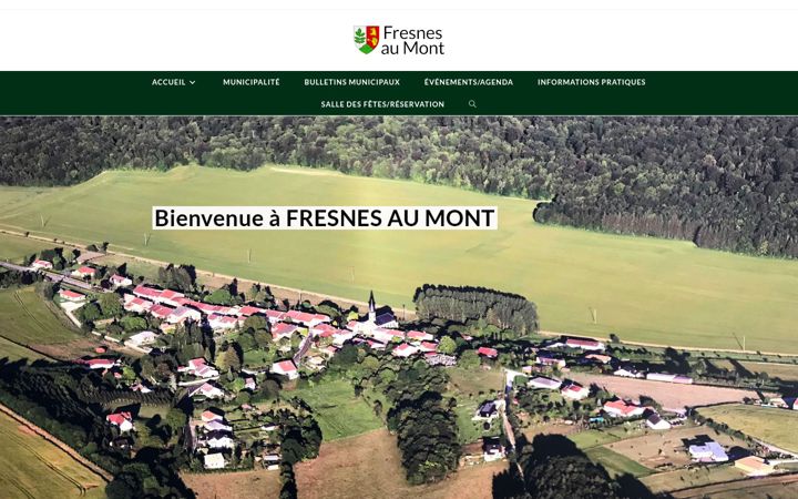 Screenshot of fresnesaumont.fr