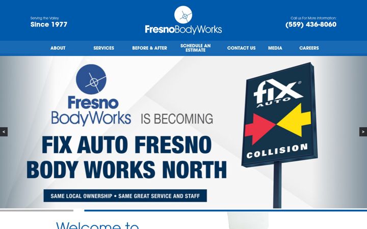 Screenshot of fresnobodyworks.com