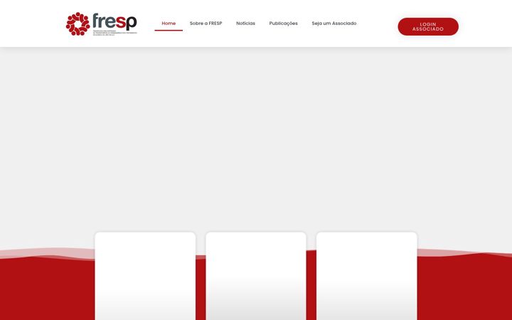 Captura de ecrã de fresp.org.br
