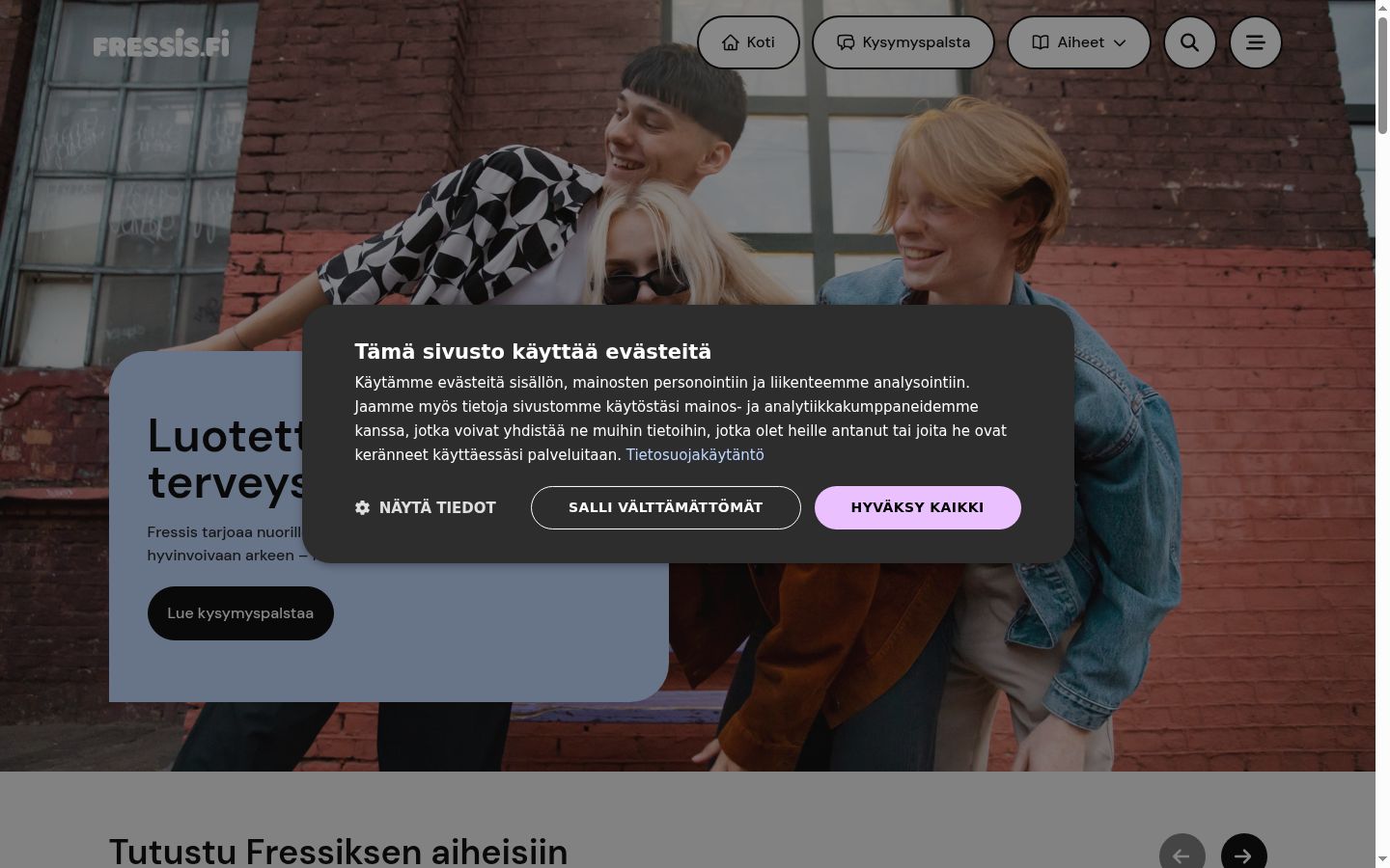 Zrzut ekranu banera zgody wyświetlanego przed jakąkolwiek interakcją