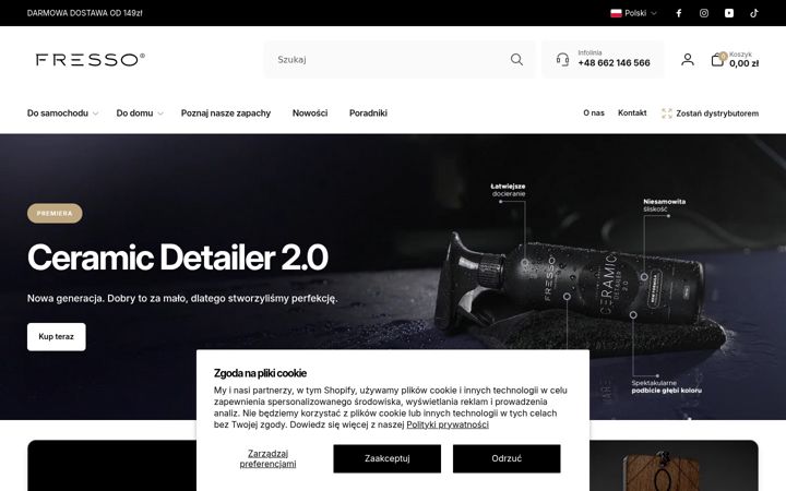 Screenshot of fresso.pl