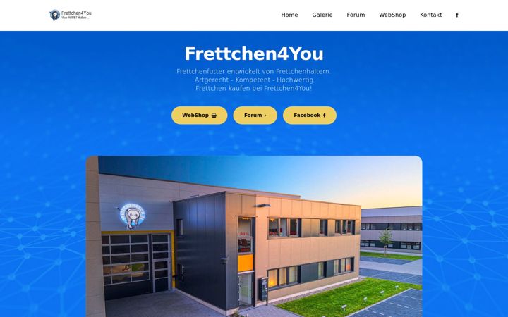 Screenshot of frettchen4you.de