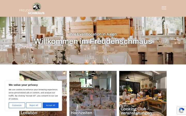Screenshot of freudenschmaus-aalen.de