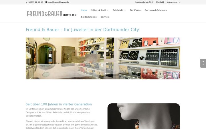 Screenshot of freund-bauer.de