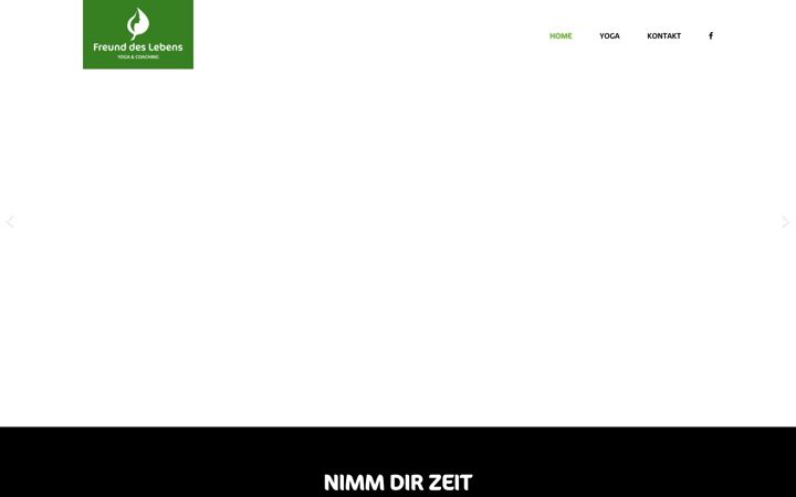 Screenshot of freunddeslebens.de