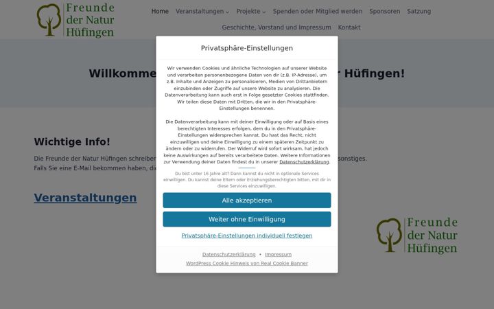 Screenshot of freunde-der-natur-huefingen.de
