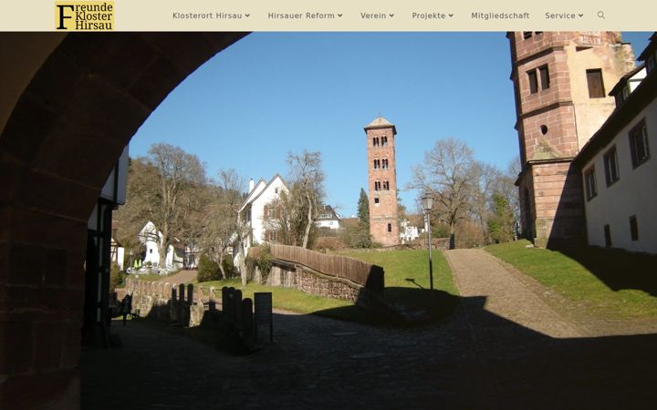 Screenshot von freunde-kloster-hirsau.de