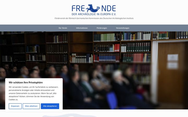 Screenshot of freunde-rgk.de