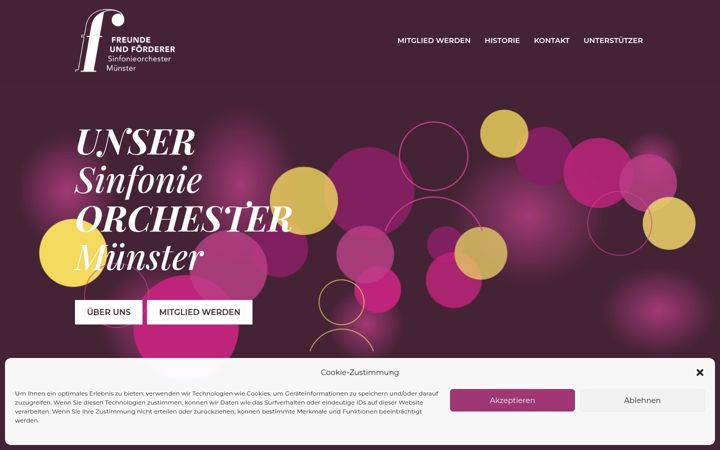 Screenshot von freunde-sinfonieorchester-muenster.de