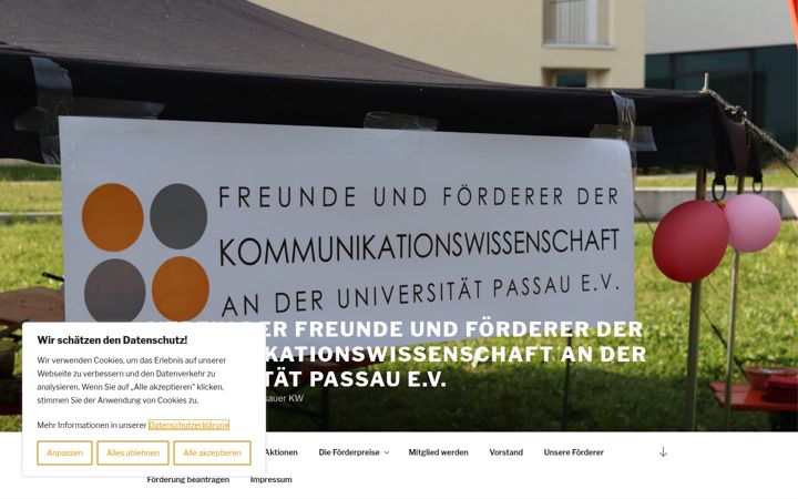 Screenshot of freundederkw.de