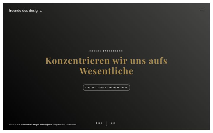 Screenshot of freundedesdesigns.de