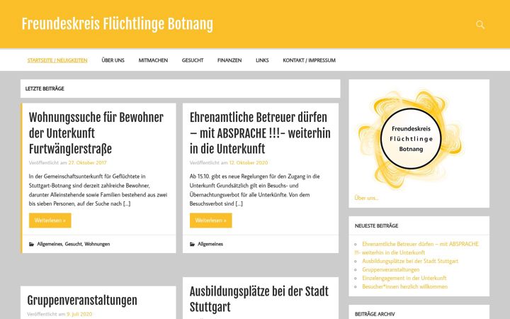 Zrzut ekranu freundeskreis-fluechtlinge-botnang.de