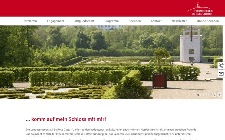 Zrzut ekranu freundeskreis-gottorf.de