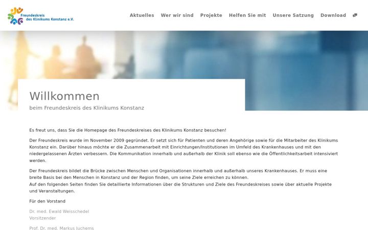 Zrzut ekranu freundeskreis-klinikum-konstanz.de