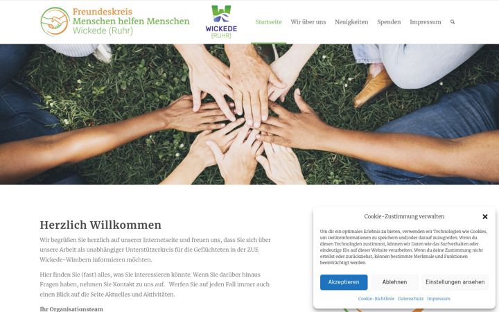 Screenshot of freundeskreis-mhm.de