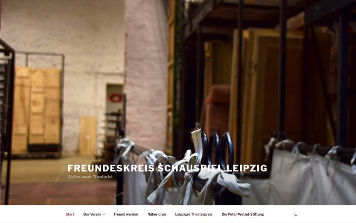 Screenshot of freundeskreis-schauspiel-leipzig.de