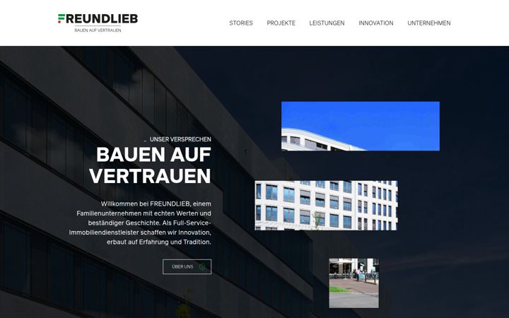 Posnetek zaslona freundlieb.de