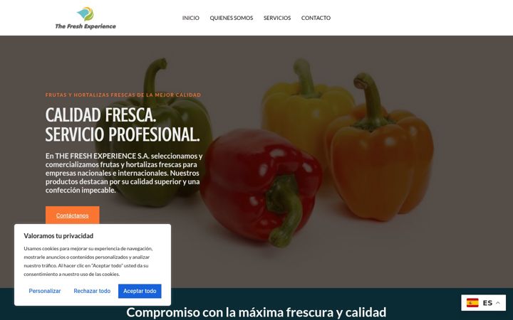 Screenshot of frex.es