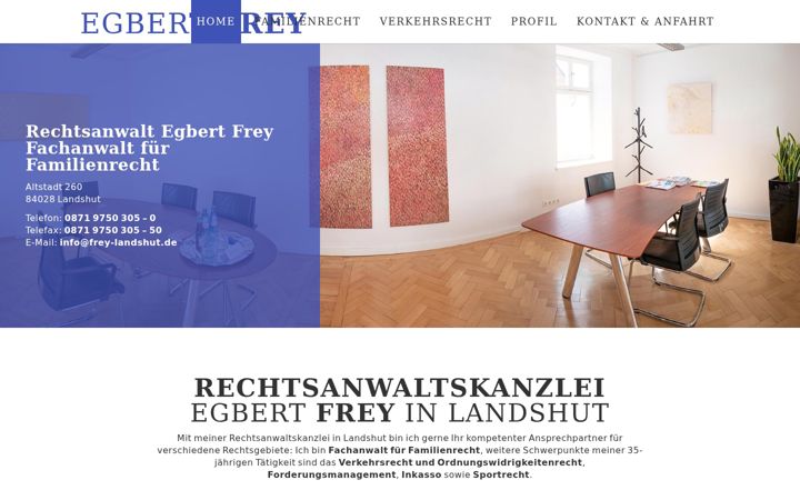 Posnetek zaslona frey-landshut.de