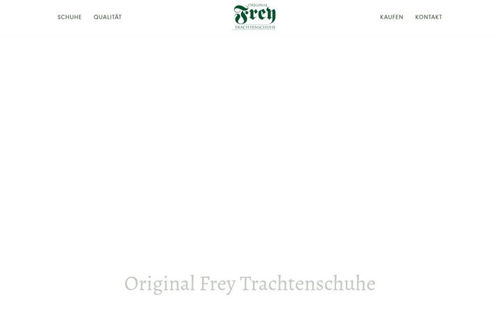Screenshot of frey-trachtenschuhe.de