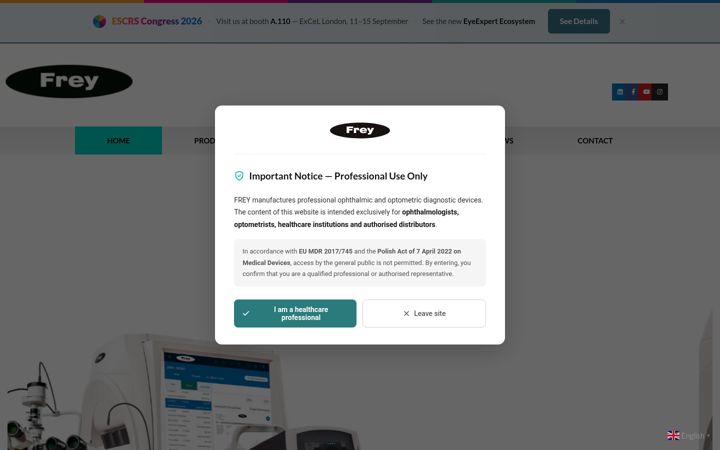 Screenshot of frey.pl