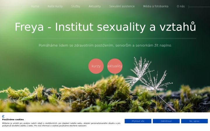 Screenshot of freya.live