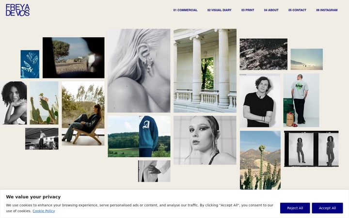Screenshot του freyadevos.be