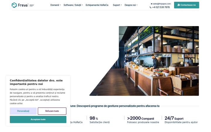 Screenshot of freyapos.com