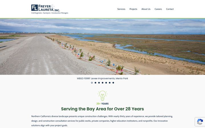 Screenshot of freyerlaureta.com