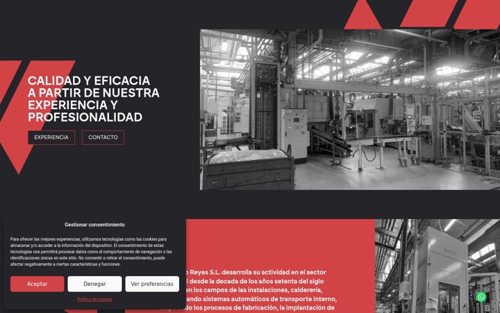 Screenshot of freyesl.com
