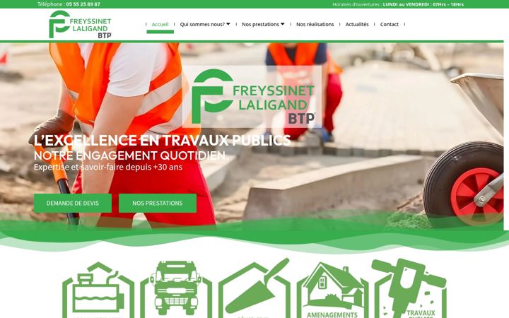 Screenshot of freyssinet-laligand.com