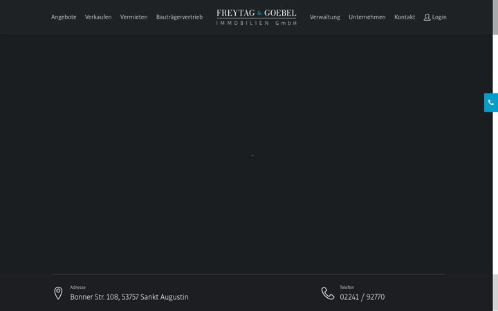 Screenshot of freytag-goebel.de