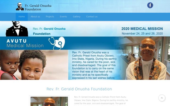 Screenshot of frgeraldonuoha.org