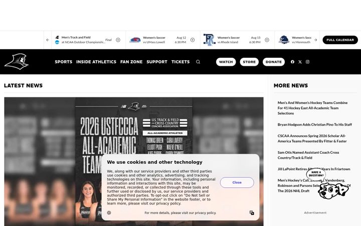 Screenshot του friars.com