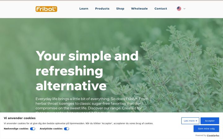 Screenshot of fribol.com