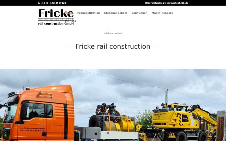 Snimka zaslona za fricke-zweiwegetechnik.de