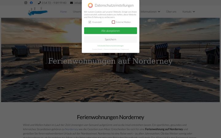 Screenshot of frickenhelm.de