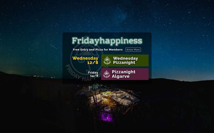 Screenshot of fridayhappiness.org