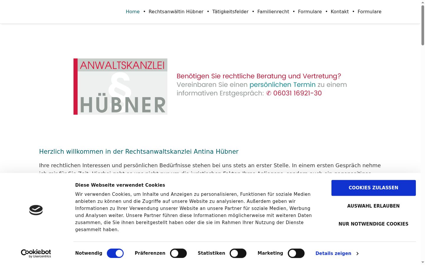 Ekrānuzņēmums ar piekrišanas baneri, kas tika rādīts pirms jebkādas mijiedarbības