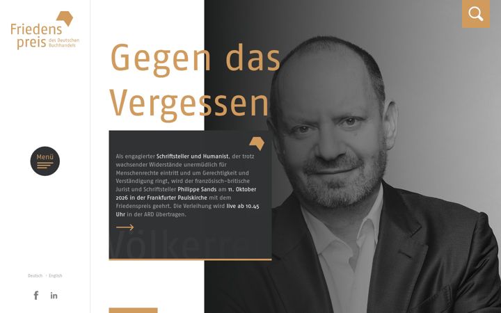 Screenshot of friedenspreis-des-deutschen-buchhandels.de