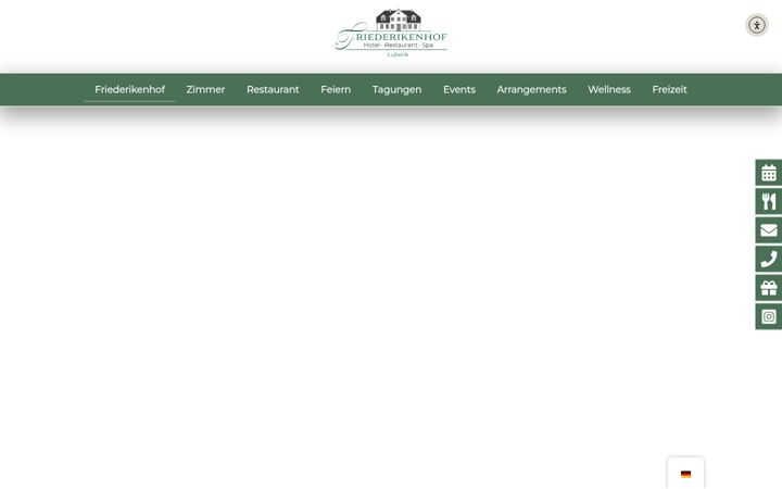 Screenshot of friederikenhof.de