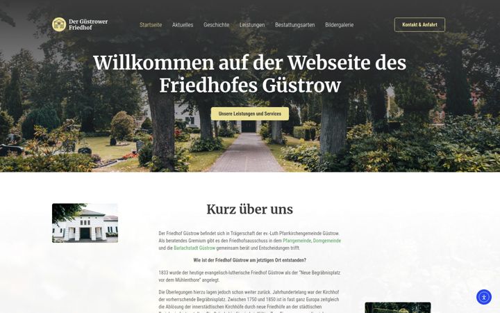 Screenshot του friedhof-guestrow.de